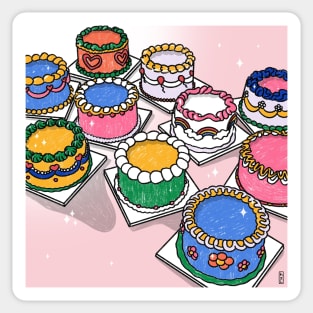 Cake Party Sticker